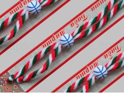 ГРИВНА СЪС ПЛАСТМАСОВ СТОПЕР ИЗРАБОТЕНА НА ПРЕСУКАН ШНУР 3 ММ. МОДЕЛ НОМЕР 3062